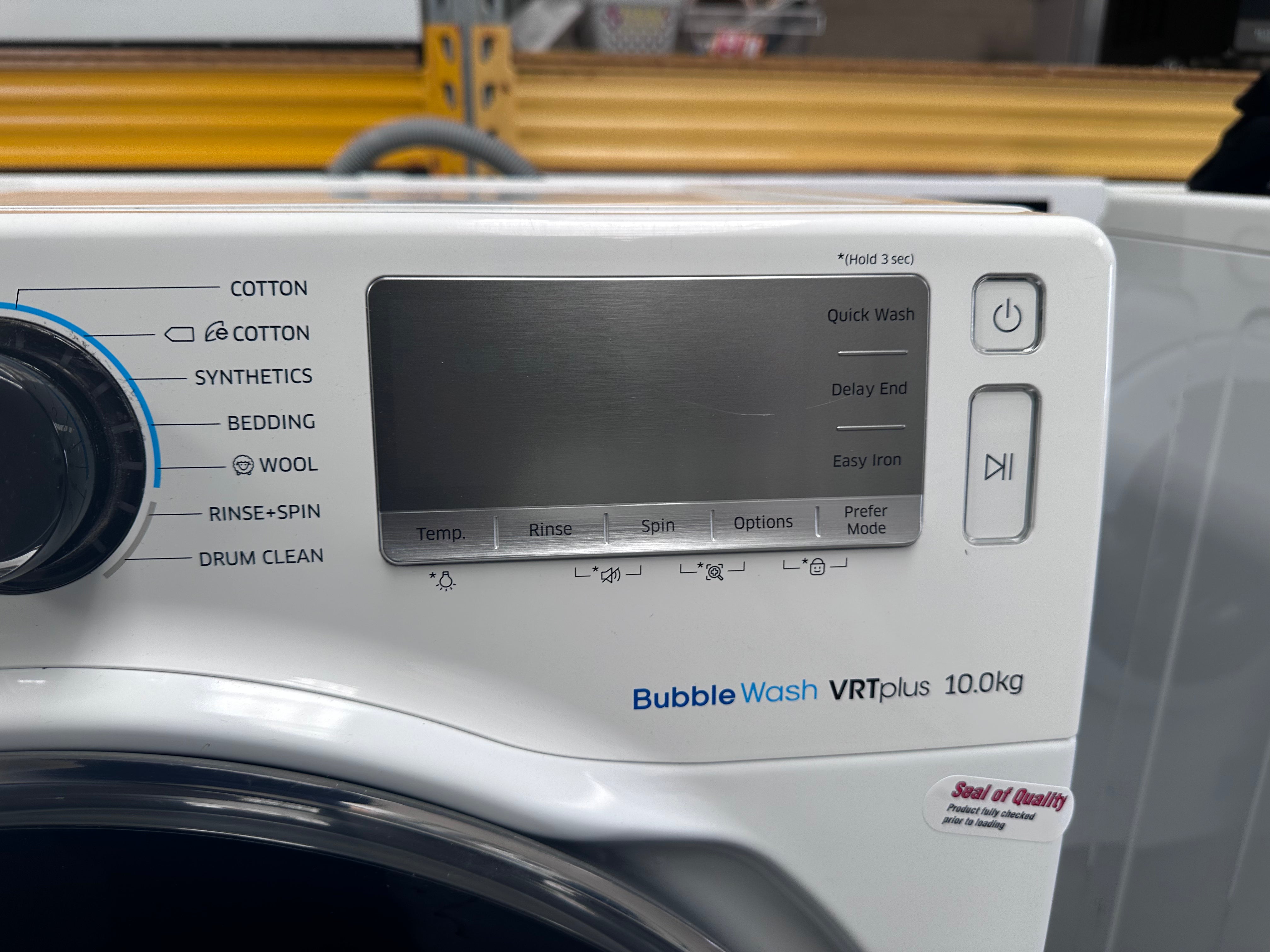 Refurbished Samsung 10kg Front Load Washing Machine with Bubble Wash - Perfect for Apartments, Small Homes & Eco-Friendly Laundry