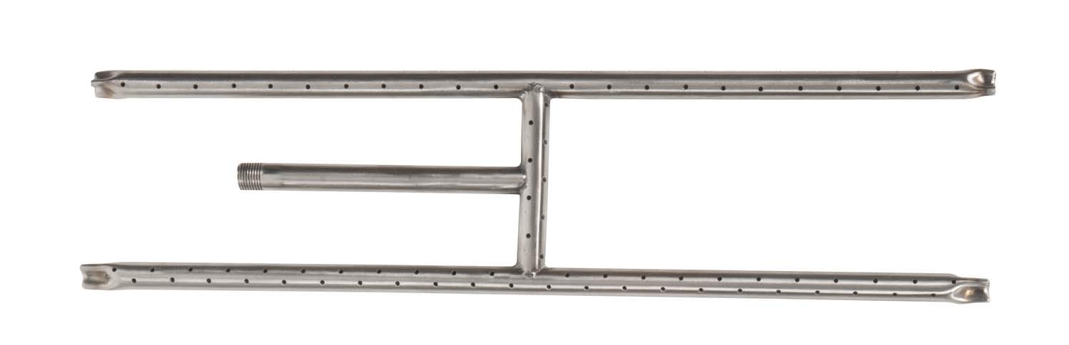 Dagan 18-Inch Stainless Steel Natural Gas H-Burner (DG-HB-18S) - High Efficiency Outdoor Cooking for BBQ, Grilling & Camping