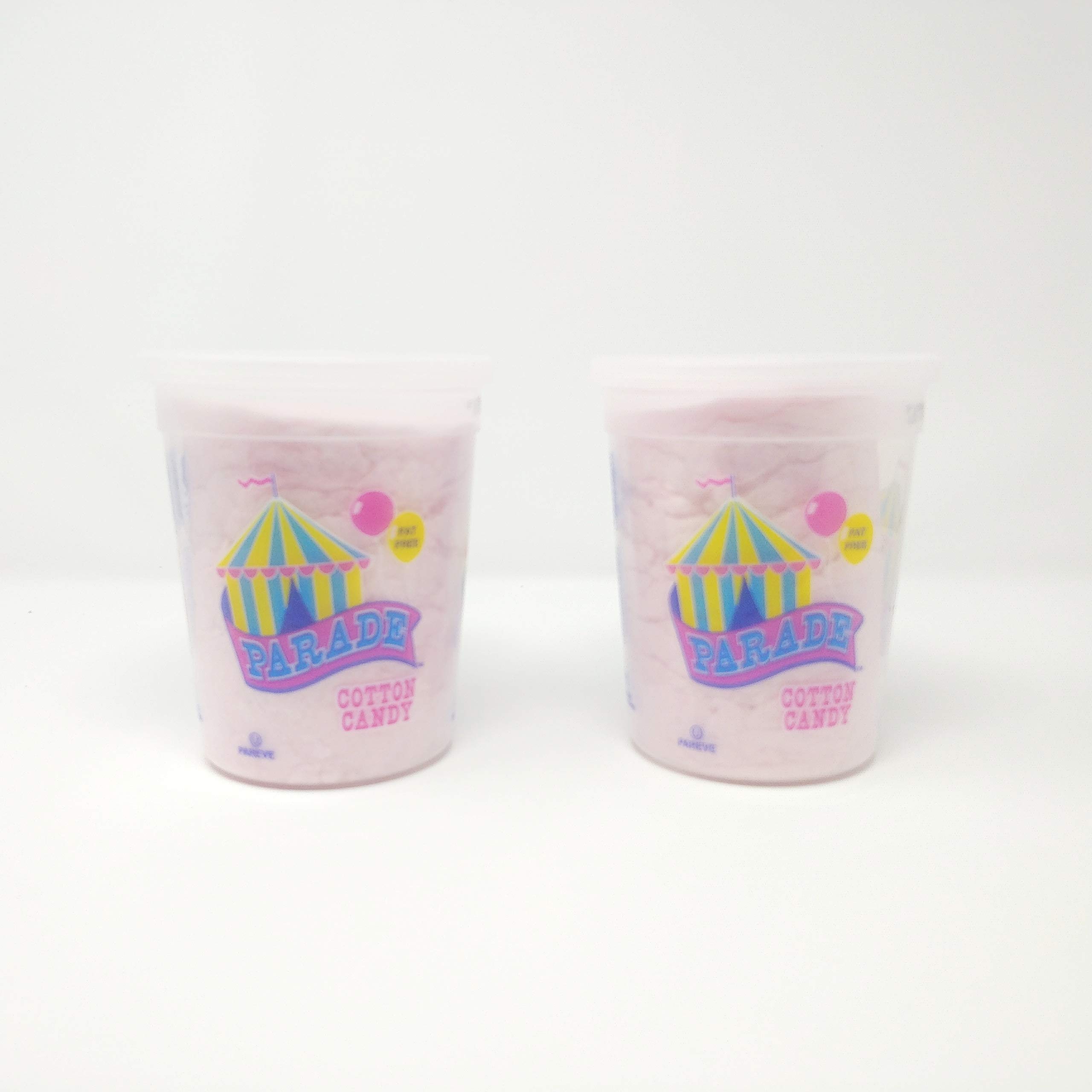 Pink Baby Shower Reveal Party Supplies - 2 Pack (4oz Total) Cotton Candy for Gender Reveal Celebrations - Perfect for Baby Showers, Birthday Parties & Special Events