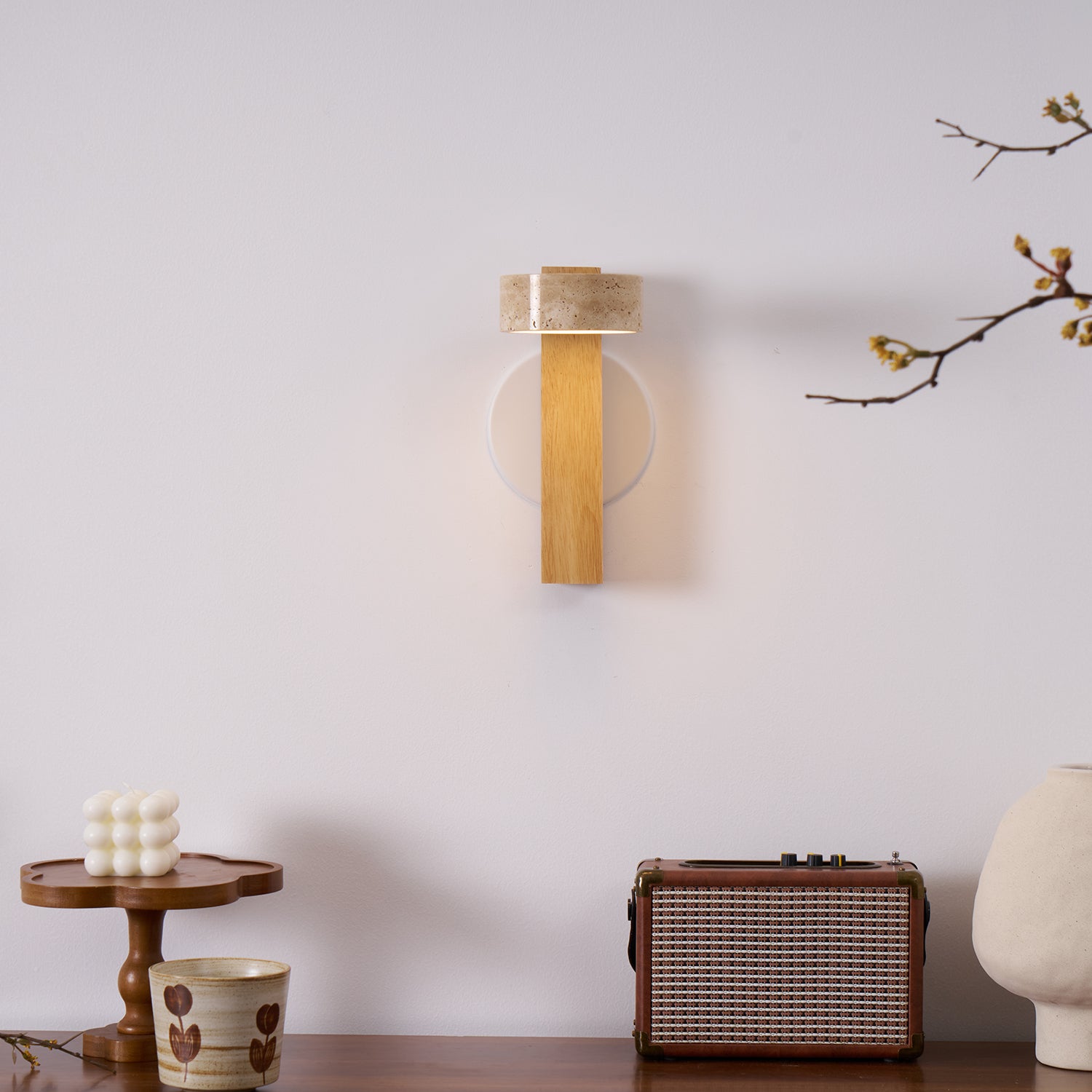Grove Beam Wall Lamp - Modern LED Wall Light for Bedroom, Living Room & Hallway - Energy Efficient Indoor Lighting Fixture - Perfect for Home Decor & Ambient Lighting