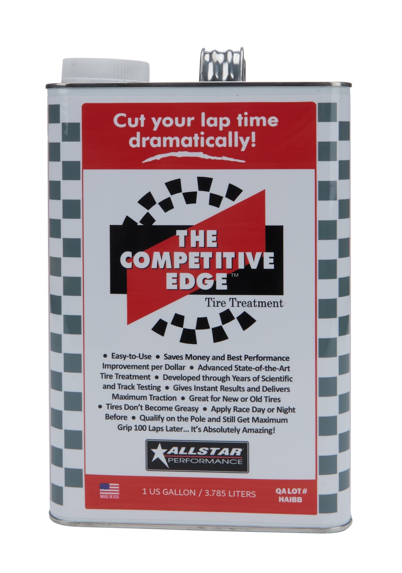 Allstar ALL78105 Competitive Edge Tire Conditioner - Premium Tire Shine & Protectant for Cars, Trucks & Motorcycles - Enhances Shine & Prevents Cracking - Ideal for Show Cars, Daily Drivers & Auto Detailing