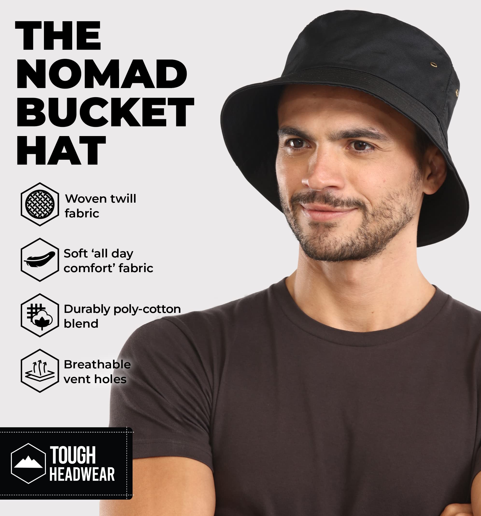 Stylish Summer Bucket Hat for Women & Men - UV Protection Fisherman Hat for Beach, Outdoor & Travel - Breathable Sun Hat for Hiking, Gardening & Vacation