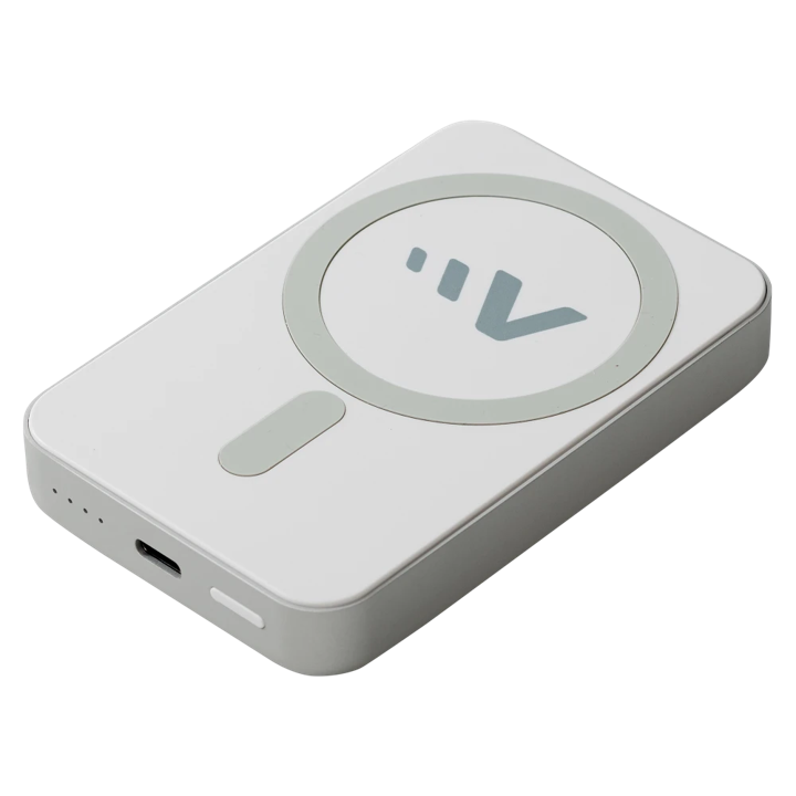 Magsafe Portable Battery 5000mAh - Ultra Slim Wireless Power Bank for iPhone 12/13/14/15 - Perfect for Travel, Camping & Daily Charging On The Go