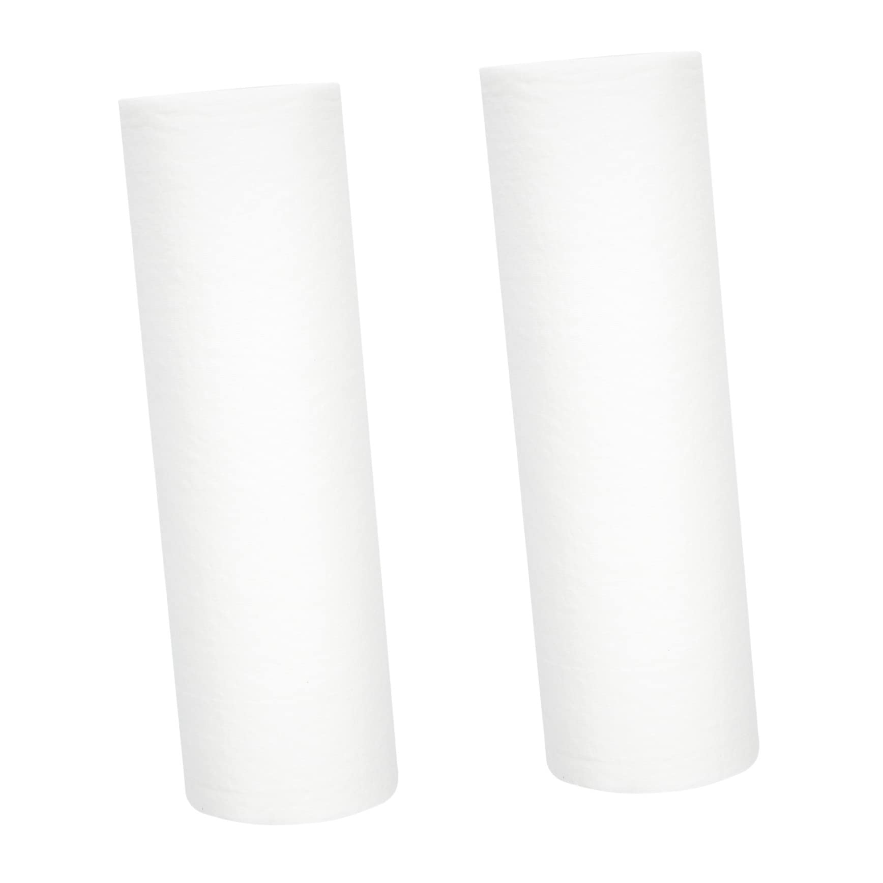 KALLORY 2 Rolls Reusable Washable Paper Towels - Multi-Purpose Non-Woven Fabric Dish Rags, Microfiber Cleaning Cloths for Kitchen, Countertops & Household Cleaning - Eco-Friendly Alternative to Paper Towels (White) - Perfect for Daily Cleaning, Dish Drying & Spill Absorption