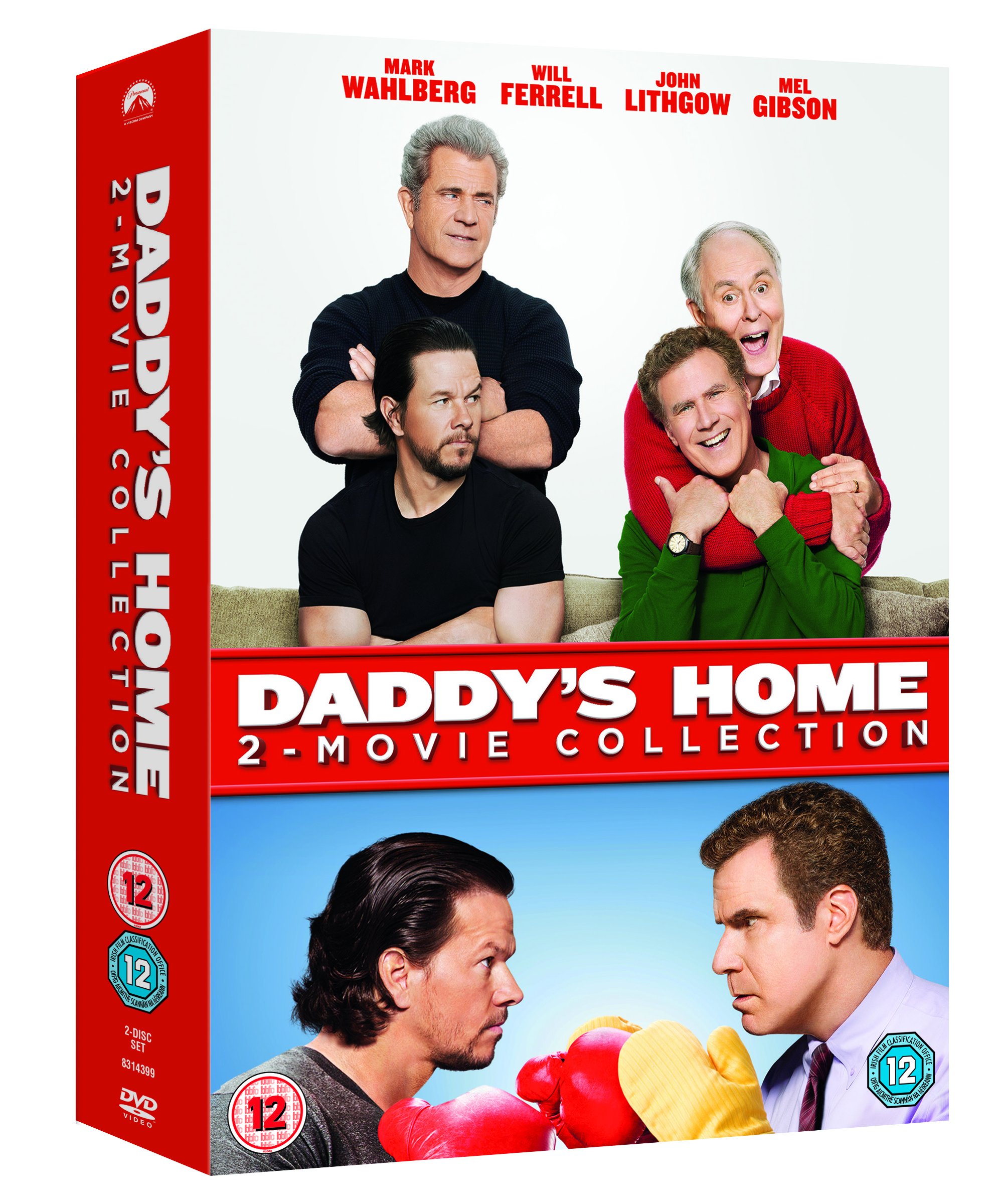 Daddy's Home & Daddy's Home 2 - 2-Movie Collection DVD | Comedy Family Movies for Movie Night & Gifts