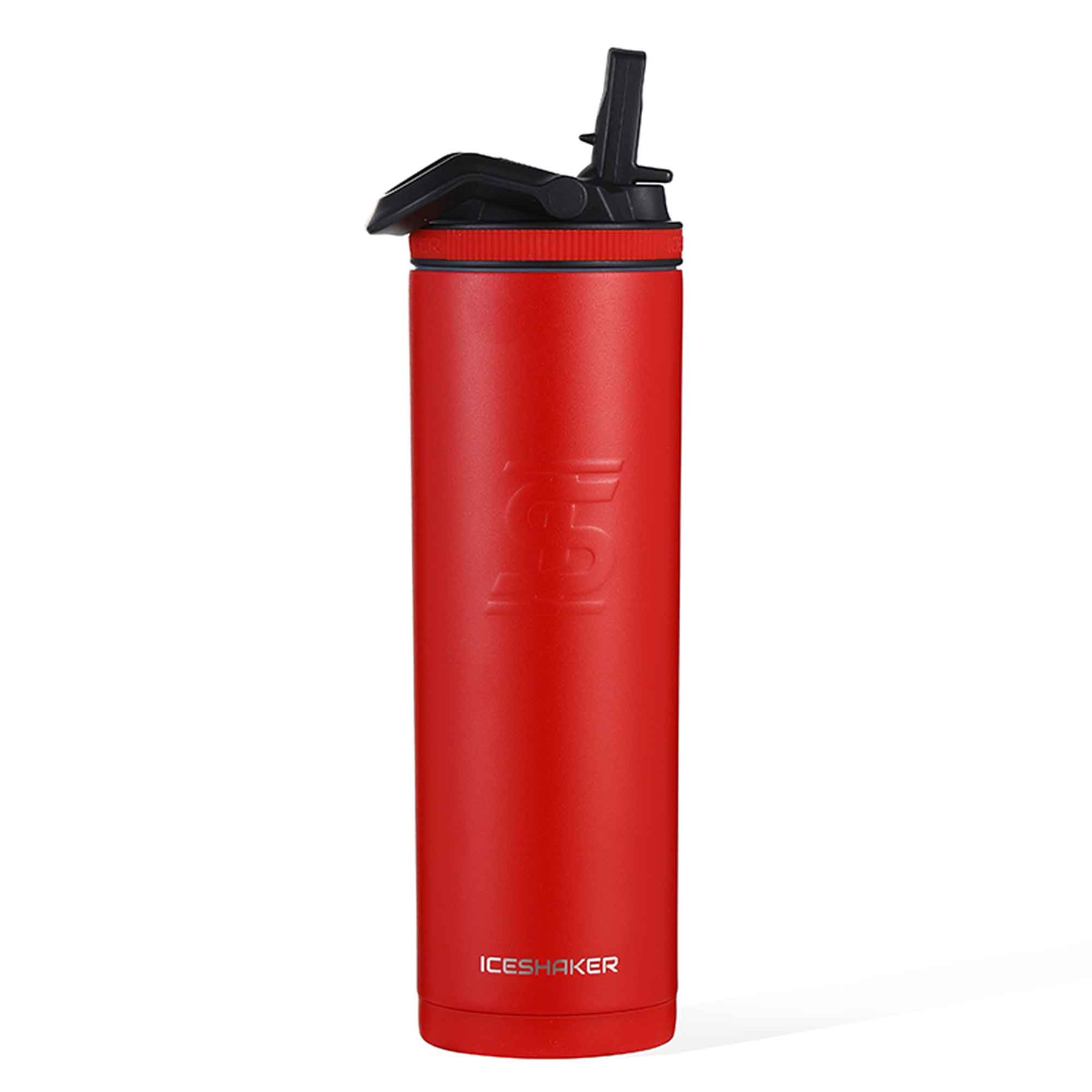 20oz Insulated Stainless Steel Sport Water Bottle with Leak-Proof Lid - Red | Perfect for Gym, Hiking & Outdoor Activities