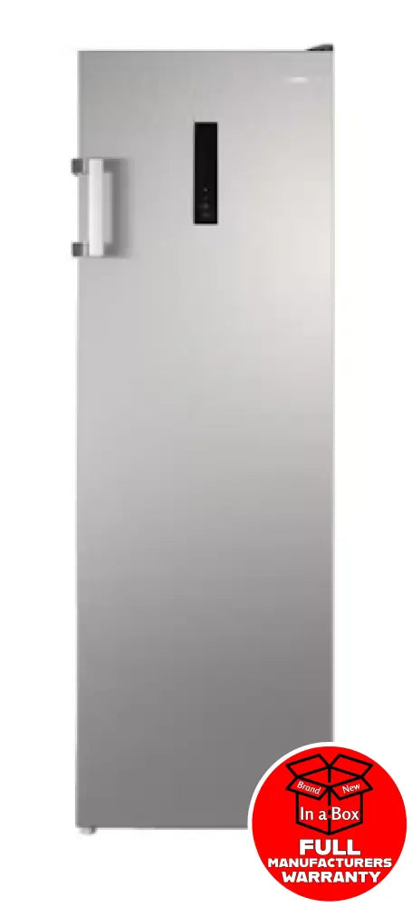 CHiQ CSH205NSS 206L Hybrid Vertical Frost Free Freezer Stainless Steel - Energy Efficient Upright Freezer for Home, Kitchen, Restaurant & Commercial Use