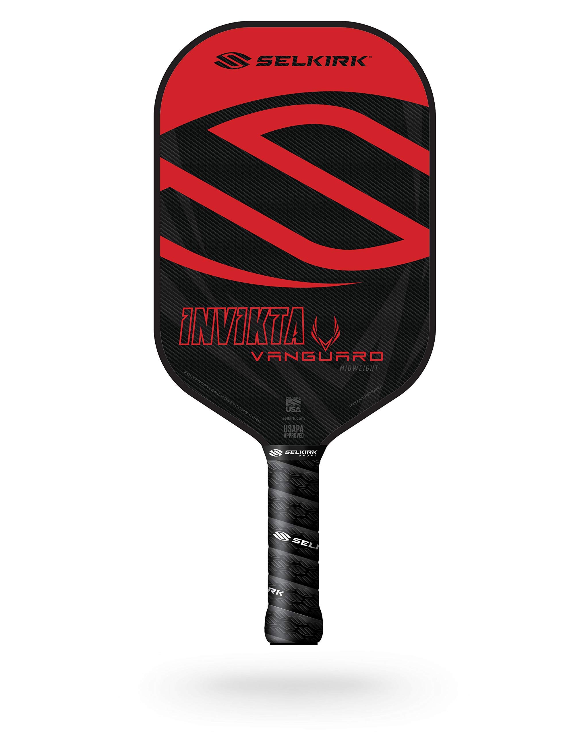 Selkirk Vanguard Hybrid X5 & X6 Core Pickleball Paddles - Carbon Fiber Lightweight & Midweight Pickleball Rackets | USA-Made for Competitive Play & Recreational Games | Perfect for Tournaments, Backyard Fun & Club Play