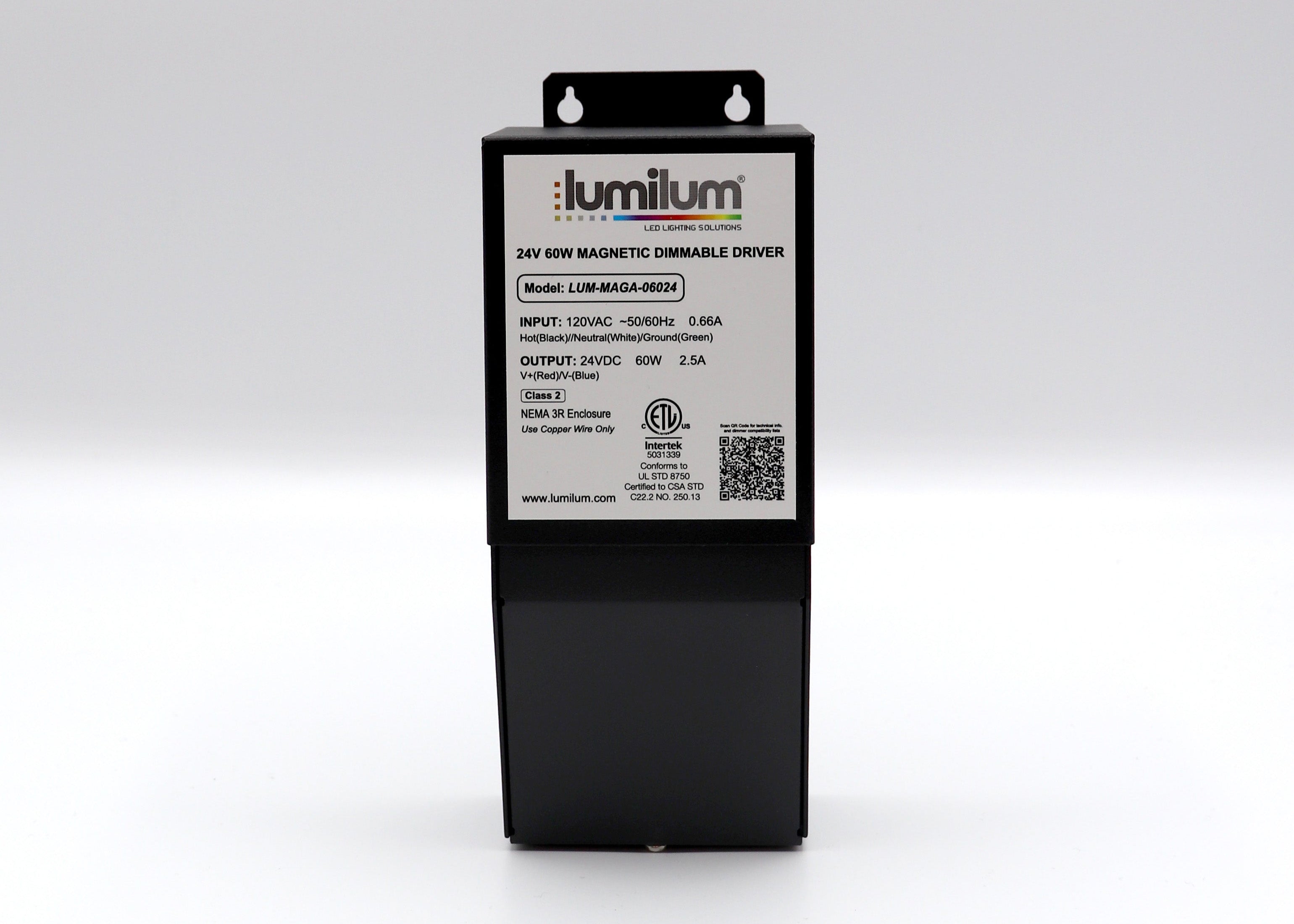 24V LED Magnetic Driver 40W 60W 96W 150W 200W 300W - Waterproof Power Supply for LED Strip Lights, Signage & Cabinet Lighting
