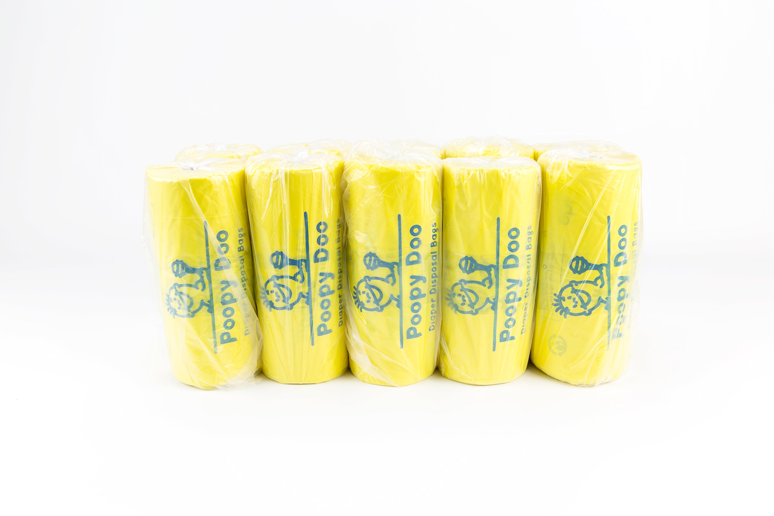 Eco-Friendly Baby Poo Bags - 200 Count Rolls | Leak-Proof & Scented Dog Waste Bags for Diaper Disposal, Pet Cleanup & Travel | Biodegradable & Extra Thick