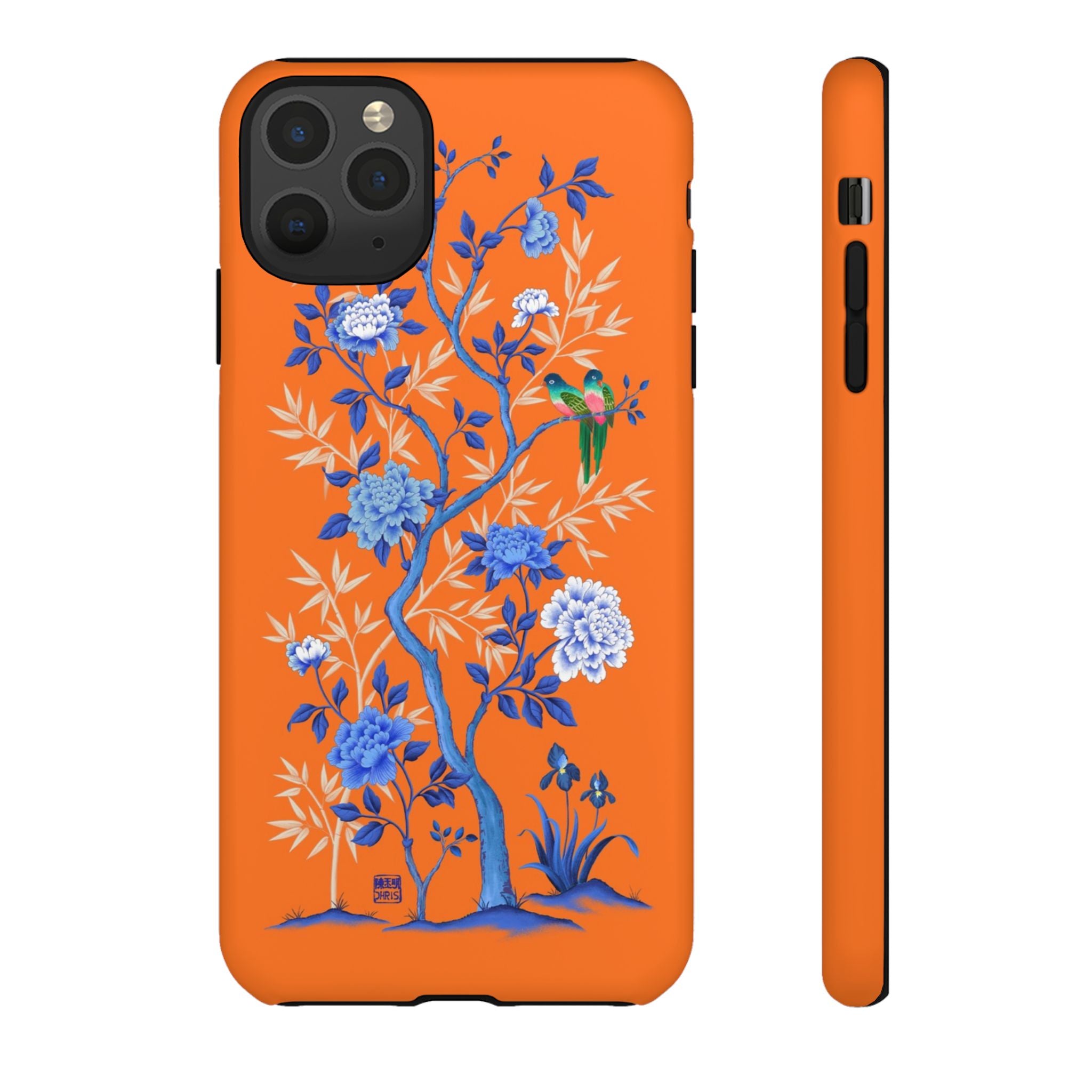 The Lovers Orange iPhone Case - Trendy Protective Cover for iPhone 13/14/15 Pro Max - Perfect for Couples, Gifts & Everyday Use