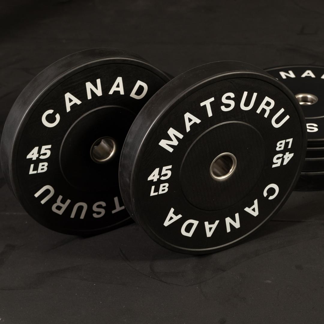 High-Quality Bumper Plates for CrossFit, Weightlifting & Home Gym - Durable Rubber Olympic Plates for Drop Protection & Noise Reduction - Perfect for CrossFit Boxes, Garage Gyms & Strength Training