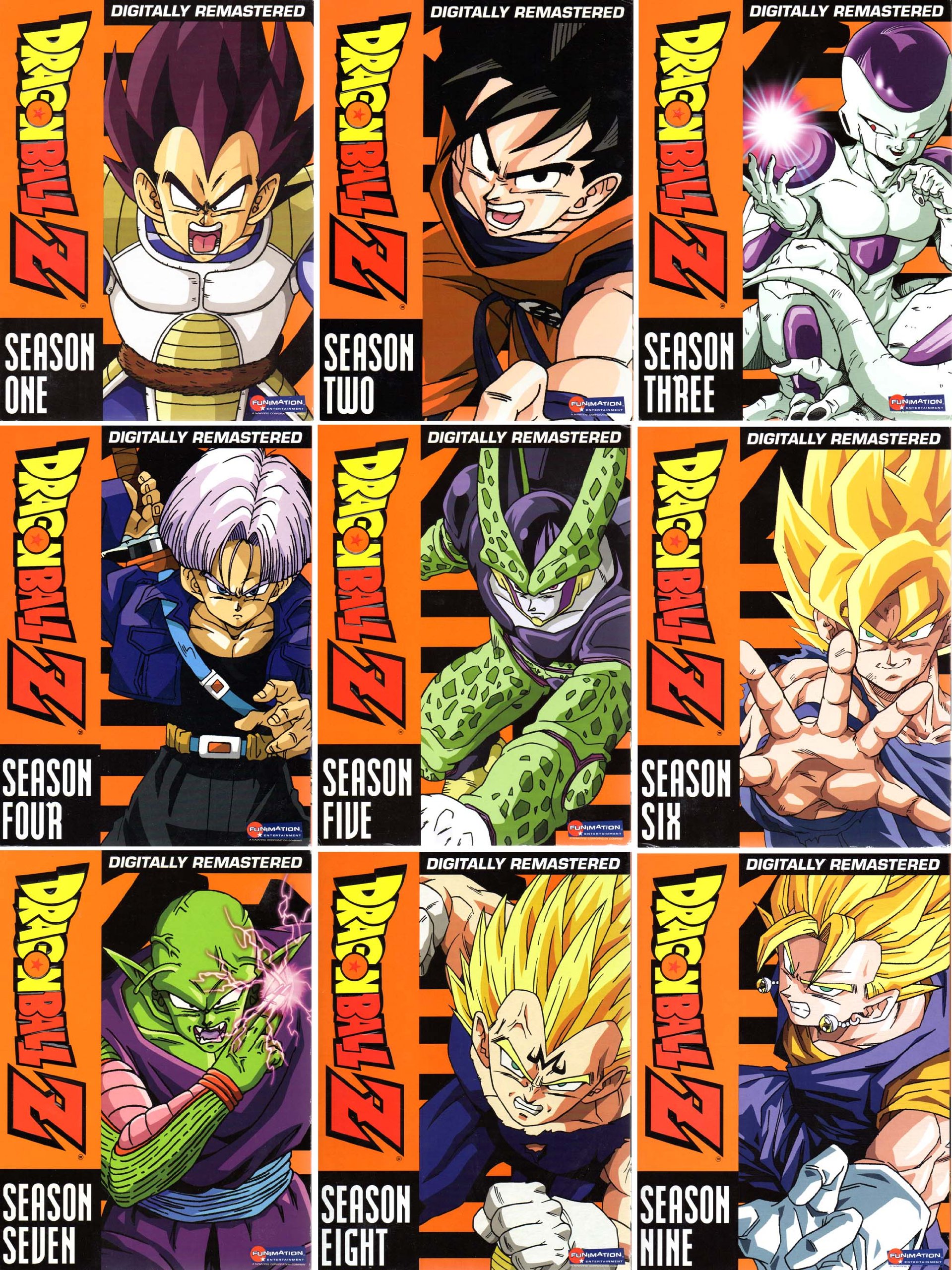 Dragon Ball Z Complete Seasons 1-9 DVD Box Set - Anime Action Series for Collectors & Fans | Perfect for Binge-Watching & Gift Giving