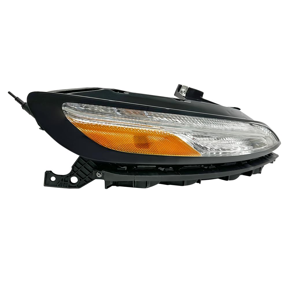 2014-2018 Jeep Cherokee RH Right Passenger Side LED Bumper Parking Light & Daytime Running Light Assembly - Turn Signal Lamp Replacement for Enhanced Visibility & Safety | Perfect for Off-Roading, Night Driving & Daily Commutes