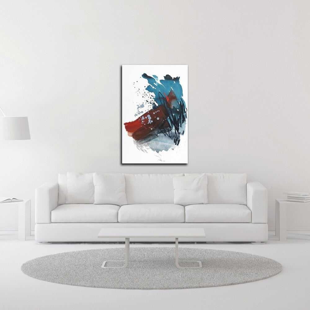 Before Freezing Point by Ying Guo - Premium Canvas Wall Art Print - Ready to Hang - Modern Home & Office Decor for Living Room, Bedroom, Dining Area