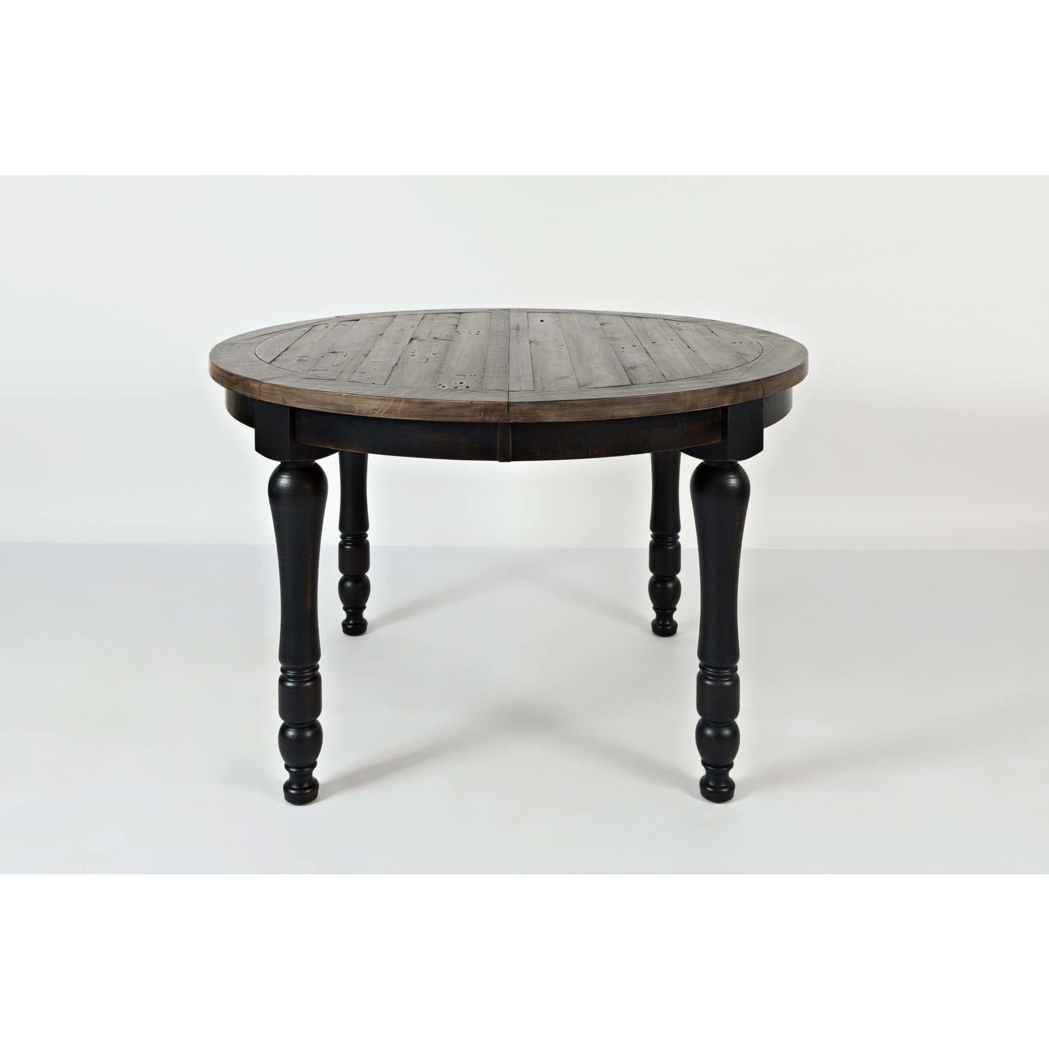Madison County 7-Piece Oval Dining Table Set with 6 Chairs - Modern Black Kitchen Furniture for Dining Room, Patio, or Outdoor Entertaining