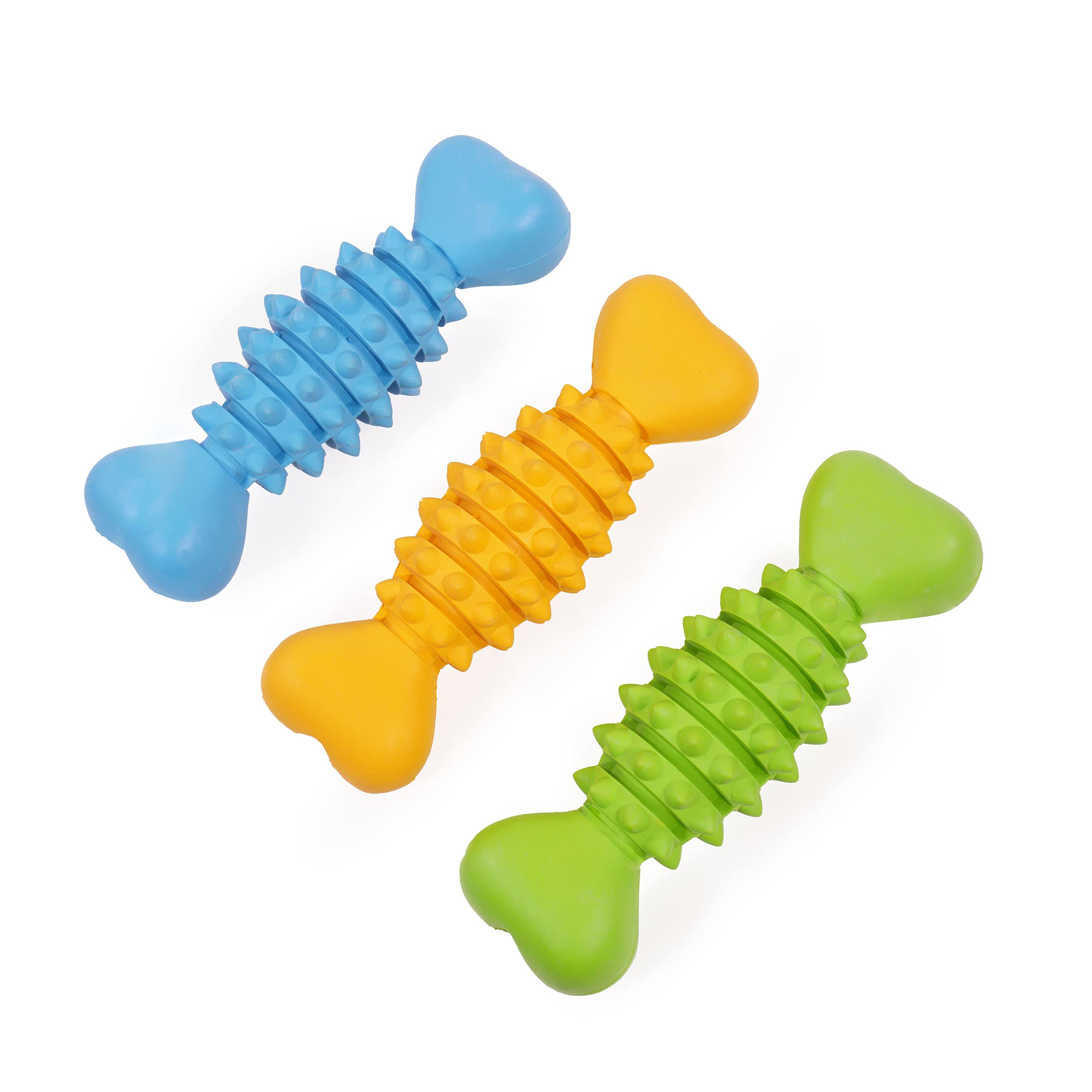 Durable Cyber Rubber Bone Chew Toy for Large Dogs - Tough & Safe for Aggressive Chewers - Perfect for Playtime, Training & Dental Health