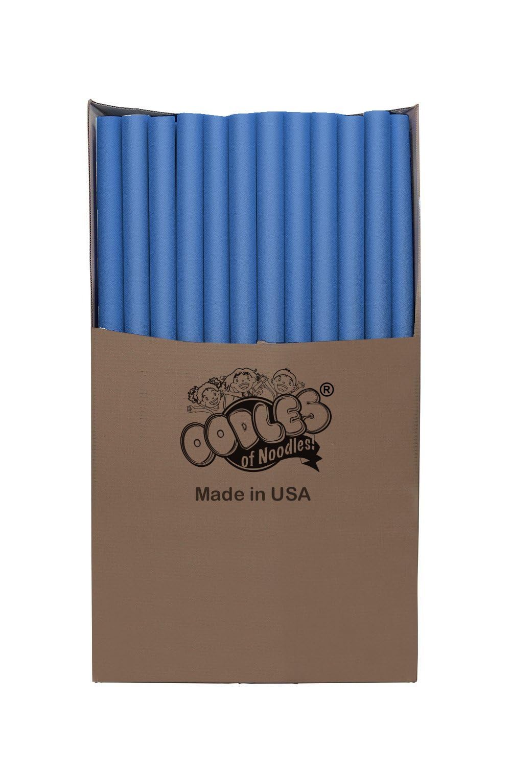 48 Inch Foam Swimming Pool Noodles 50 Pack - Bulk Wholesale Price, Blue Float Noodles for Kids & Adults - Perfect for Pool Parties, Water Games & Summer Fun
