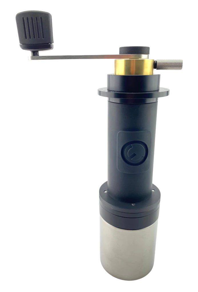 Orphan Espresso Lido OG Manual Coffee Grinder - Premium Portable Hand Crank Burr Mill for Espresso, French Press & Pour Over Coffee Brewing at Home, Camping & Travel