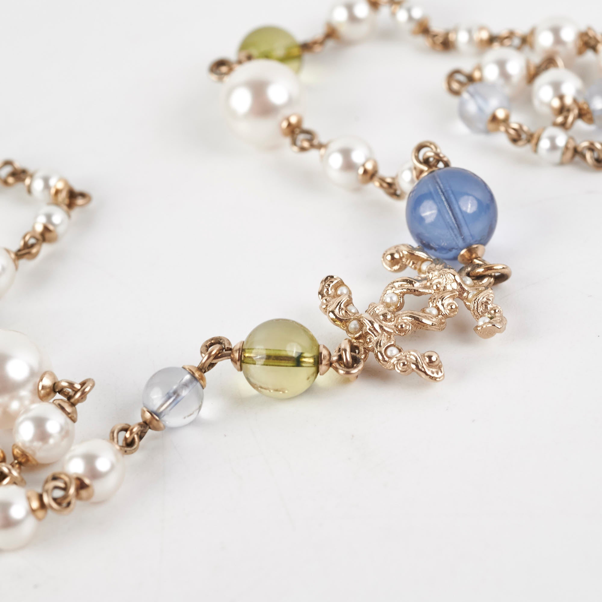 Chanel Long Pearl Necklace 23A - Elegant Luxury Pearl Jewelry for Women | Perfect for Weddings, Parties & Special Occasions