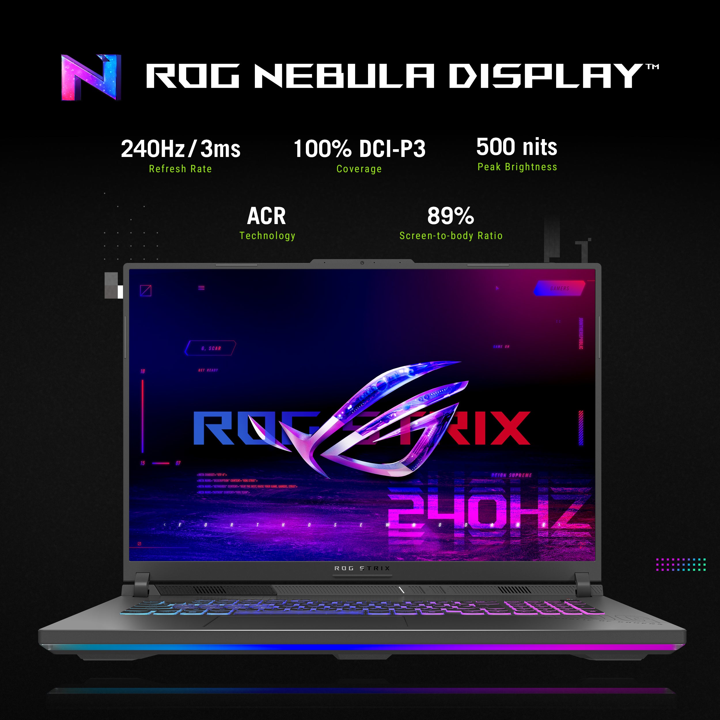 ASUS ROG Strix G18 G814PM ES96 Gaming Laptop - 18