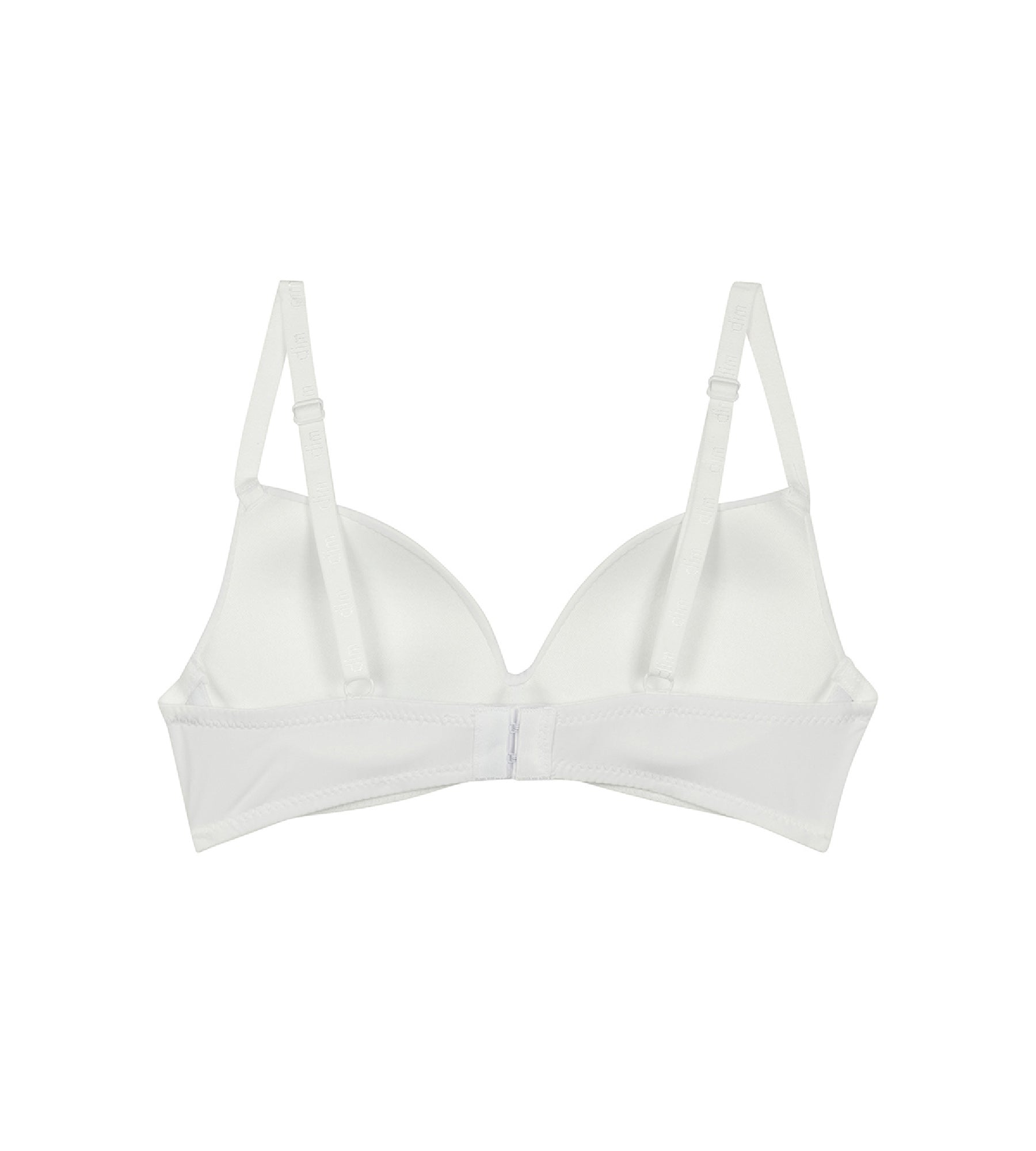 Dim Invisible Triangle Bralette for Women - Seamless Comfort, Adjustable Straps, Soft Lace Trim - Perfect for Yoga, Lounge & Everyday Wear