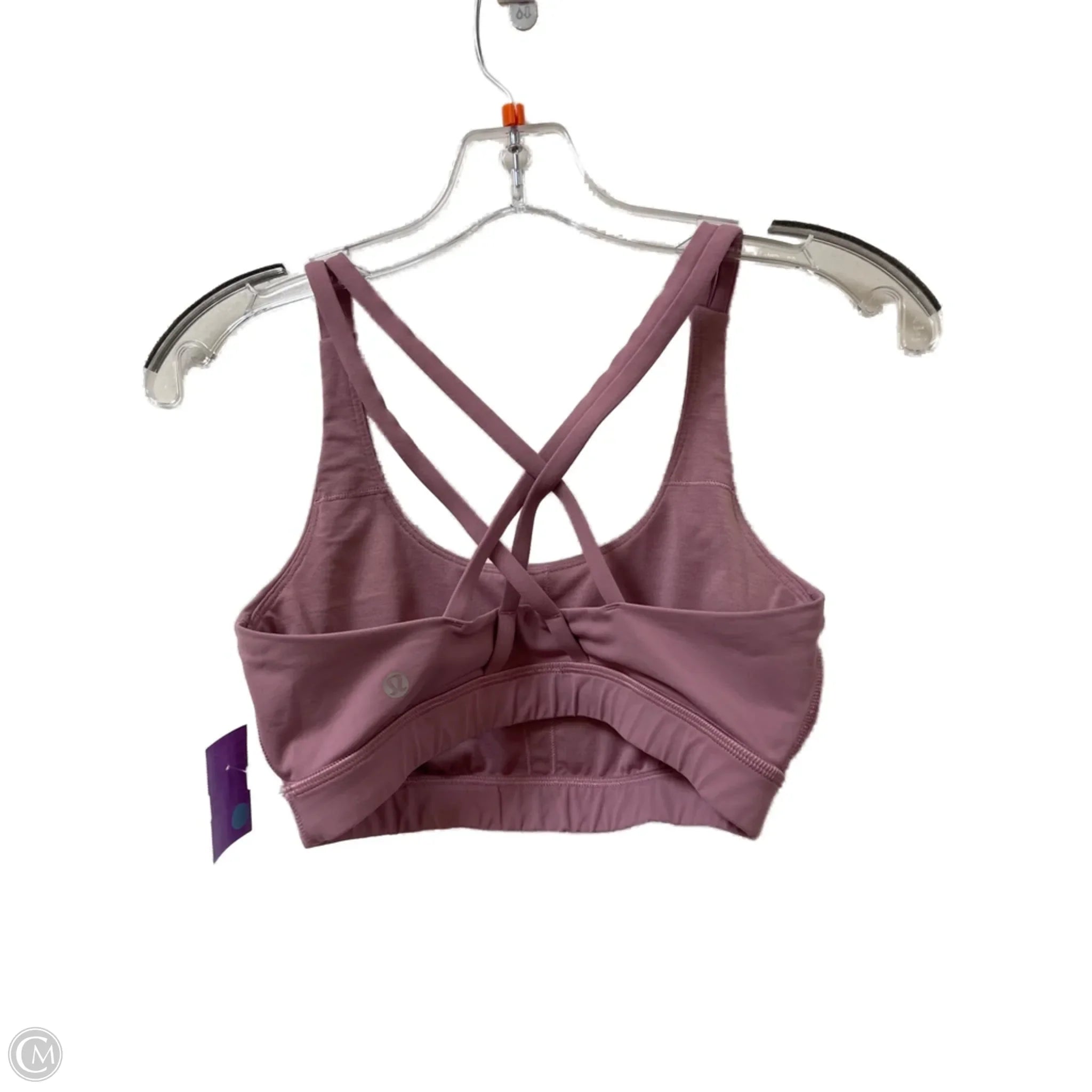Lululemon Pink Athletic Sports Bra Size 6 - High Support Workout Top for Running, Yoga & Gym