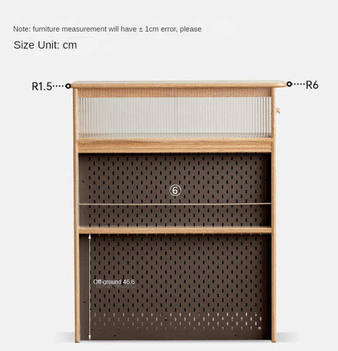 Solid Oak Wood Shoe Cabinet with Partition - Modern Entryway Storage Organizer for Shoes, Boots & Accessories | Perfect for Hallway, Mudroom & Closet Organization
