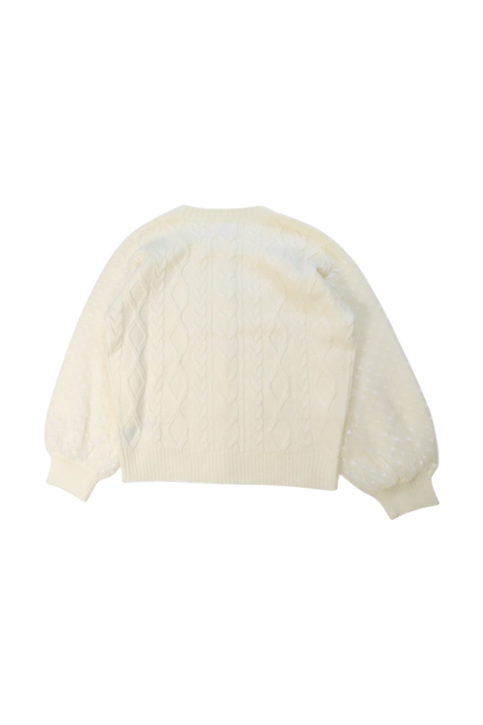 Ponpoko Cardigan for Girls 5T - Soft & Cozy Knit Sweater for Kids - Perfect for School, Playdates & Fall Outfits