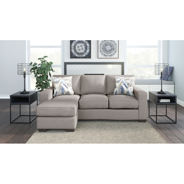 Greaves Sofa Chaise - Modern Sectional Couch with Chaise Lounge for Living Room, Reclining Comfort, Soft Upholstery - Perfect for Small Spaces, Apartments & Family Movie Nights