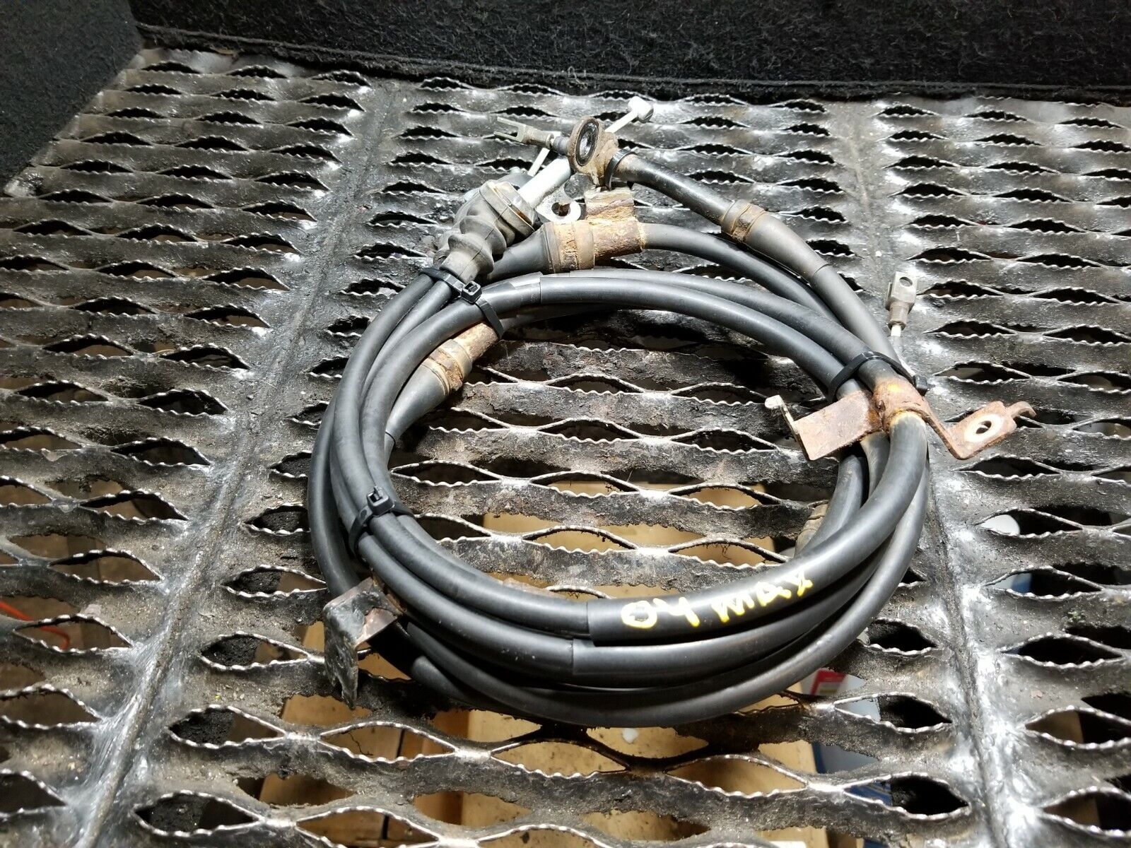 04-08 Nissan Maxima Parking Brake Cable Set - Left & Right OEM Replacement Parts (2-Piece) - Perfect for Parking Brake System Repair & Maintenance