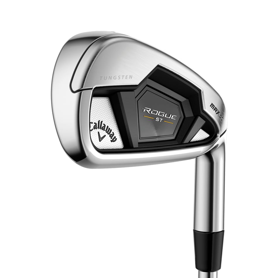 Callaway Golf Rogue ST Max OS Iron Set - Premium Golf Clubs for Men & Women | Perfect for Driving Range, Course Play & Tournament Use