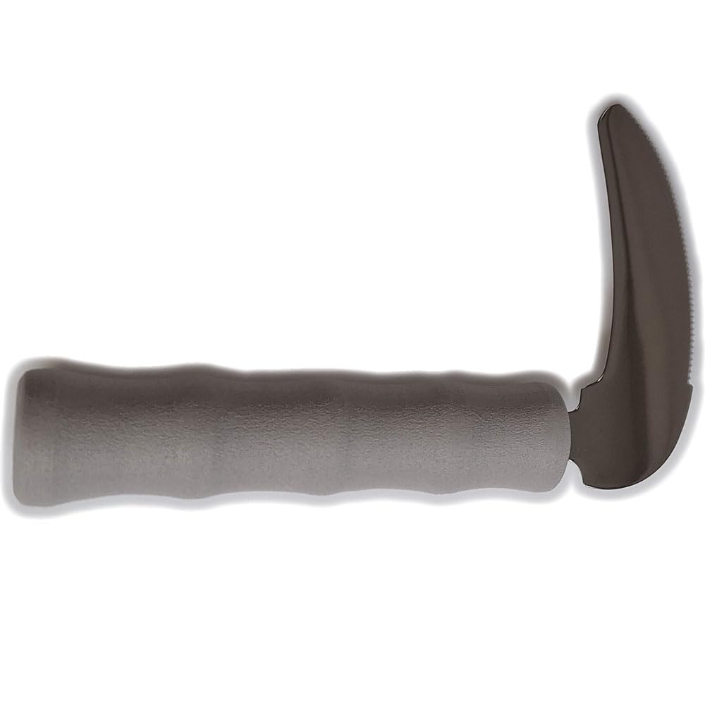 Homecraft Lightweight Foam Handled Angled Knife - Ergonomic Kitchen Utility Knife for Precise Cutting, Slicing & Peeling - Perfect for Cooking, Camping & Outdoor Activities