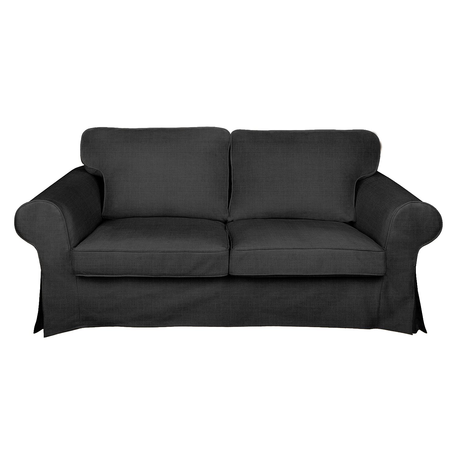 EKTORP Loveseat Slipcover for IKEA Sofa - Washable Stretchable Couch Cover Only (T-32) - Perfect for Living Room, Family Room & Home Decor Protection