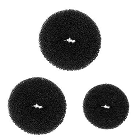 KYNA Professional Hair Donut Bun Maker - 3 Pack Hair Styling Accessories for Women & Girls | Perfect for Updos, Ponytails & Special Occasions