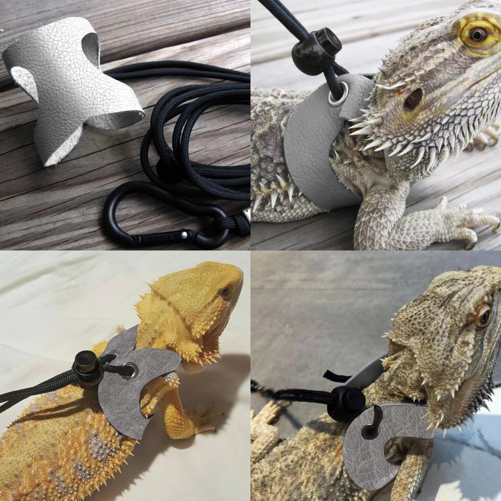 Bearded Dragon Travel Backpack with Harness & Leash Set - Clear Bubble Window Reptile Carrier for Lizards & Small Pets | Airline Approved Space Capsule Design | Perfect for Outdoor Adventures, Vet Visits & Travel