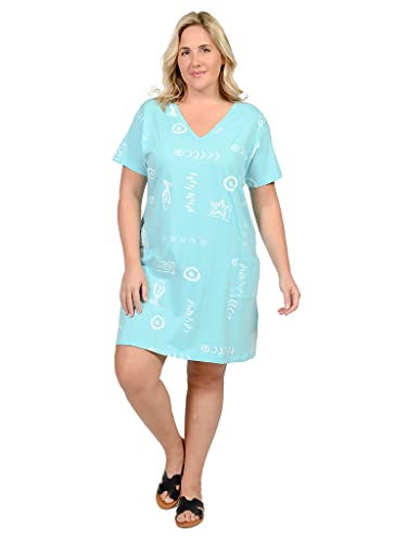 Ice Blue Vneck