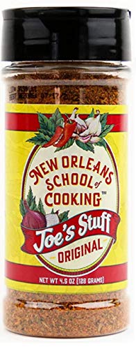 Joe's Stuff Original Blend Seasoning From New Orleans - 4.5 Oz | Cajun Spice Mix for Seafood, Chicken & BBQ | Perfect for Gumbo, Jambalaya & Grilling