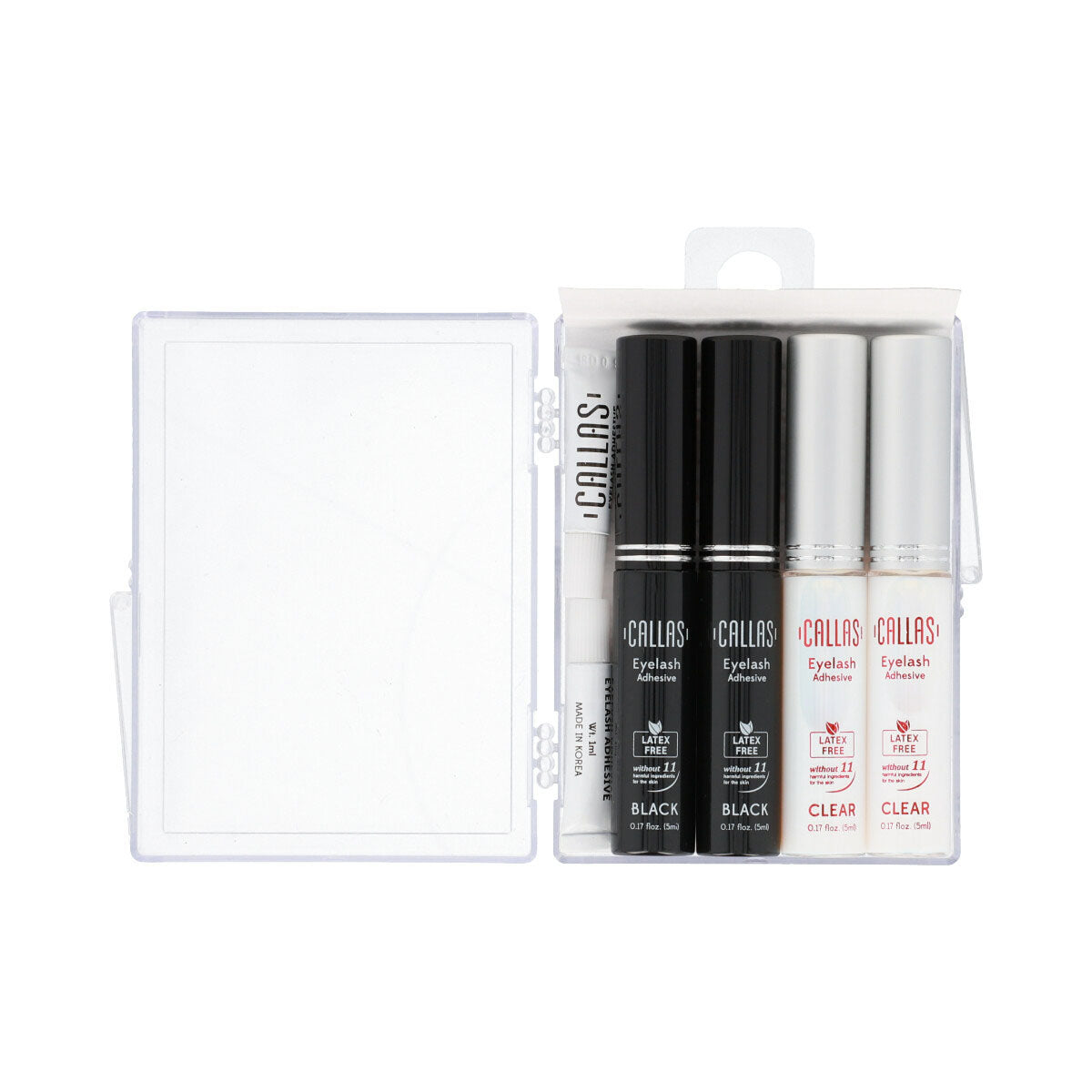 SET Callas Eye Liquid Glue - Professional False Eyelash Adhesive for Long-Lasting Hold | Waterproof & Smudge-Proof | Perfect for Daily Wear, Special Occasions & Makeup Artists