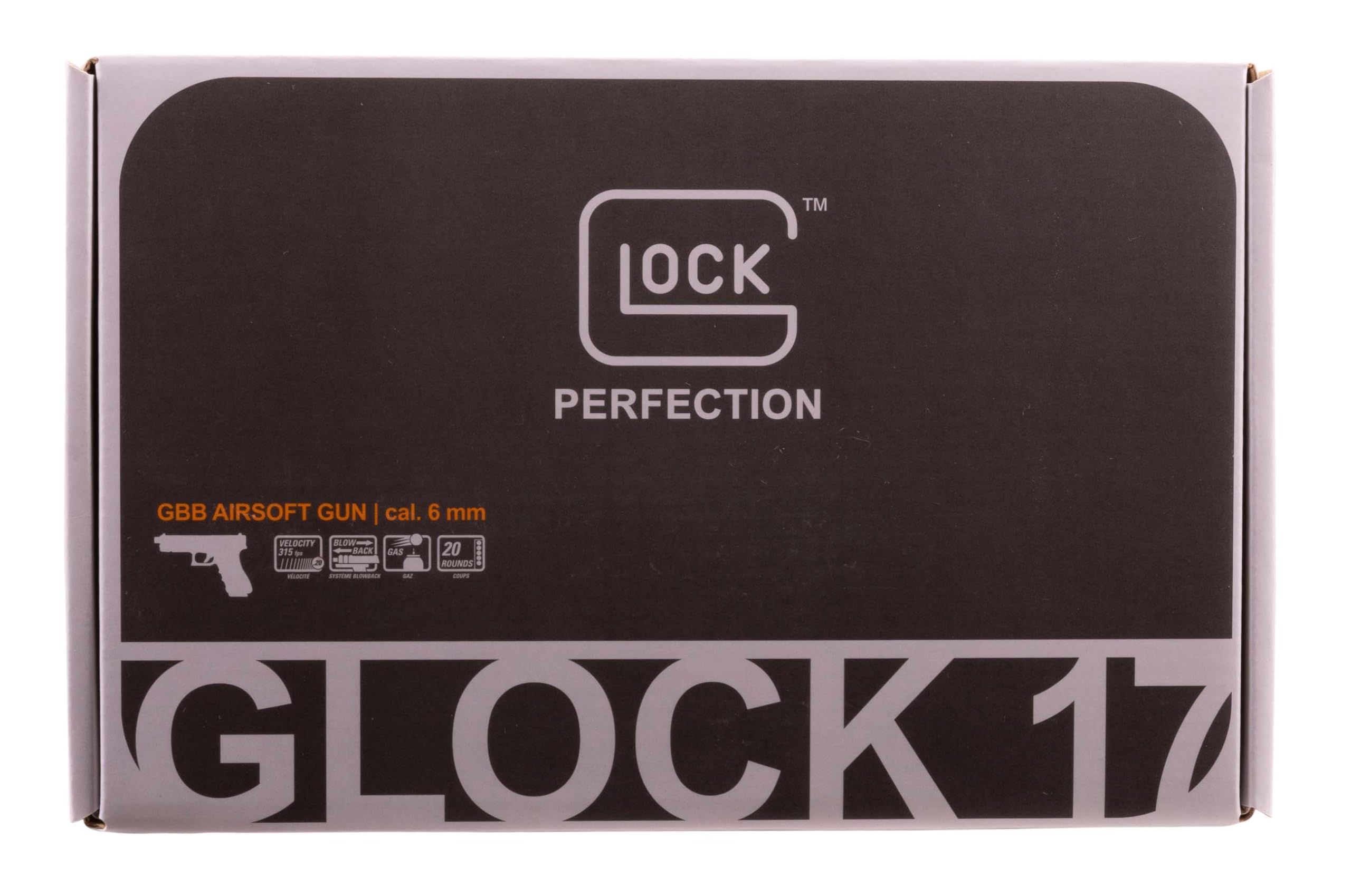 Umarex Glock 17 Gen3 GBB Airsoft Pistol - 6mm BB Blowback Gun (GHK) in Black | Perfect for Target Practice & Airsoft Battles