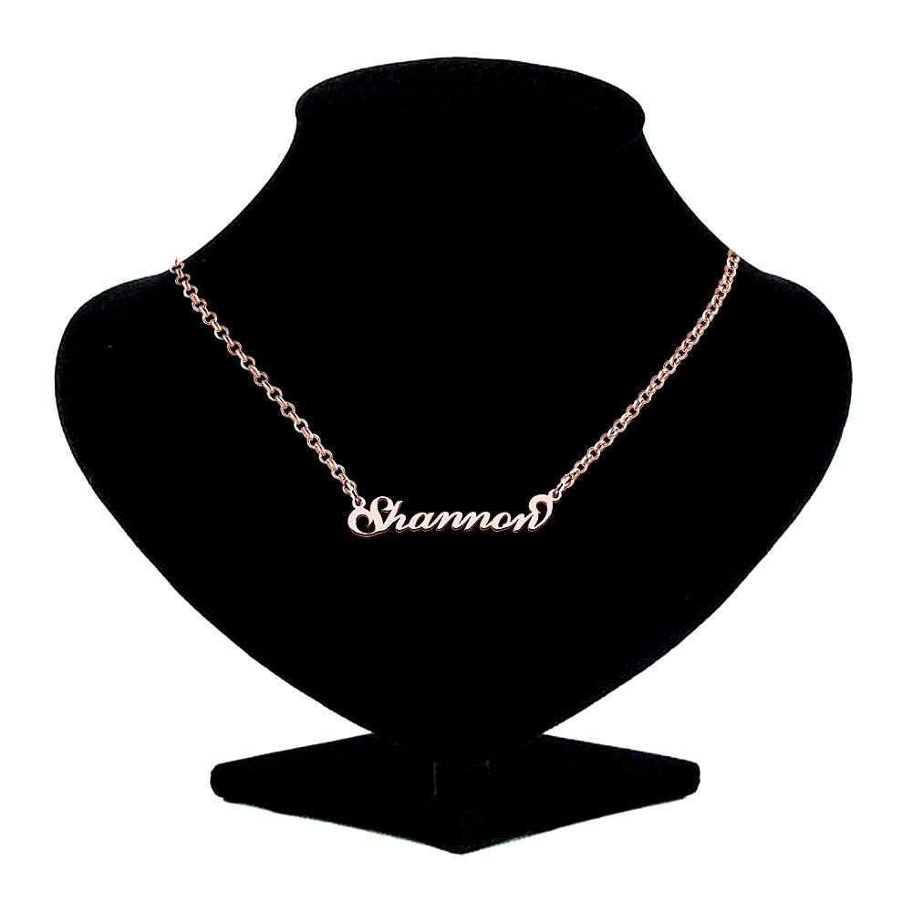 Custom Personalized Name Necklace in Sterling Silver - Perfect for Birthdays, Anniversaries & Gifts