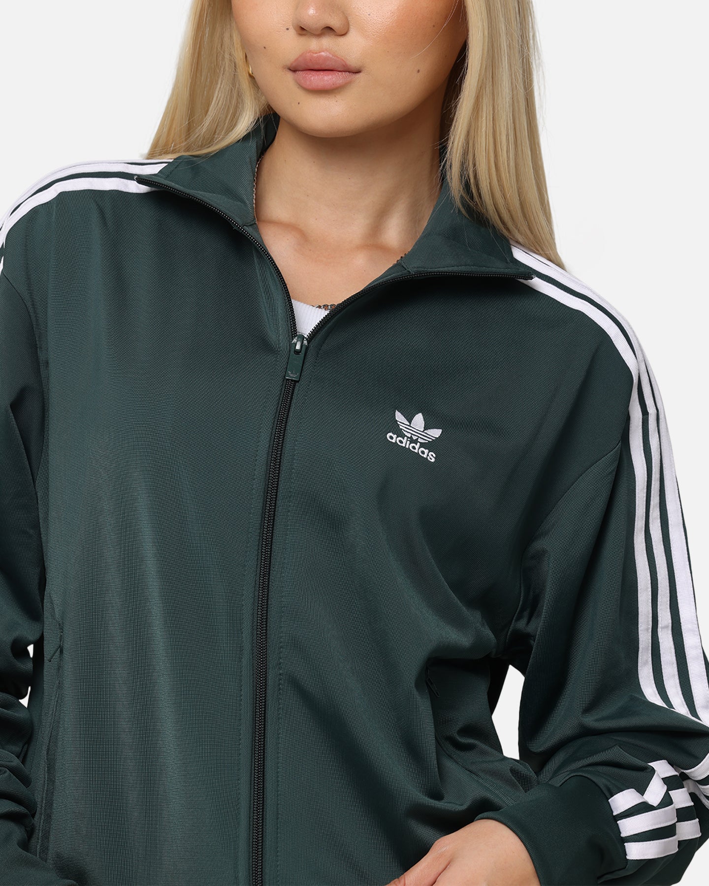 Adidas Firebird Track Jacket for Men & Women - Lightweight Running Windbreaker with Zipper, Mineral Green - Perfect for Jogging, Gym Workouts & Streetwear Fashion