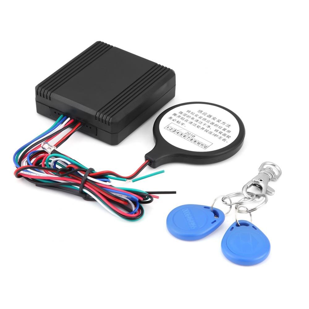 Anti-Theft Scooter Alarm with Security Sensor - Waterproof Motorcycle Alarm for Scooters & Bikes | Perfect for Urban Commuting & Parking Safety