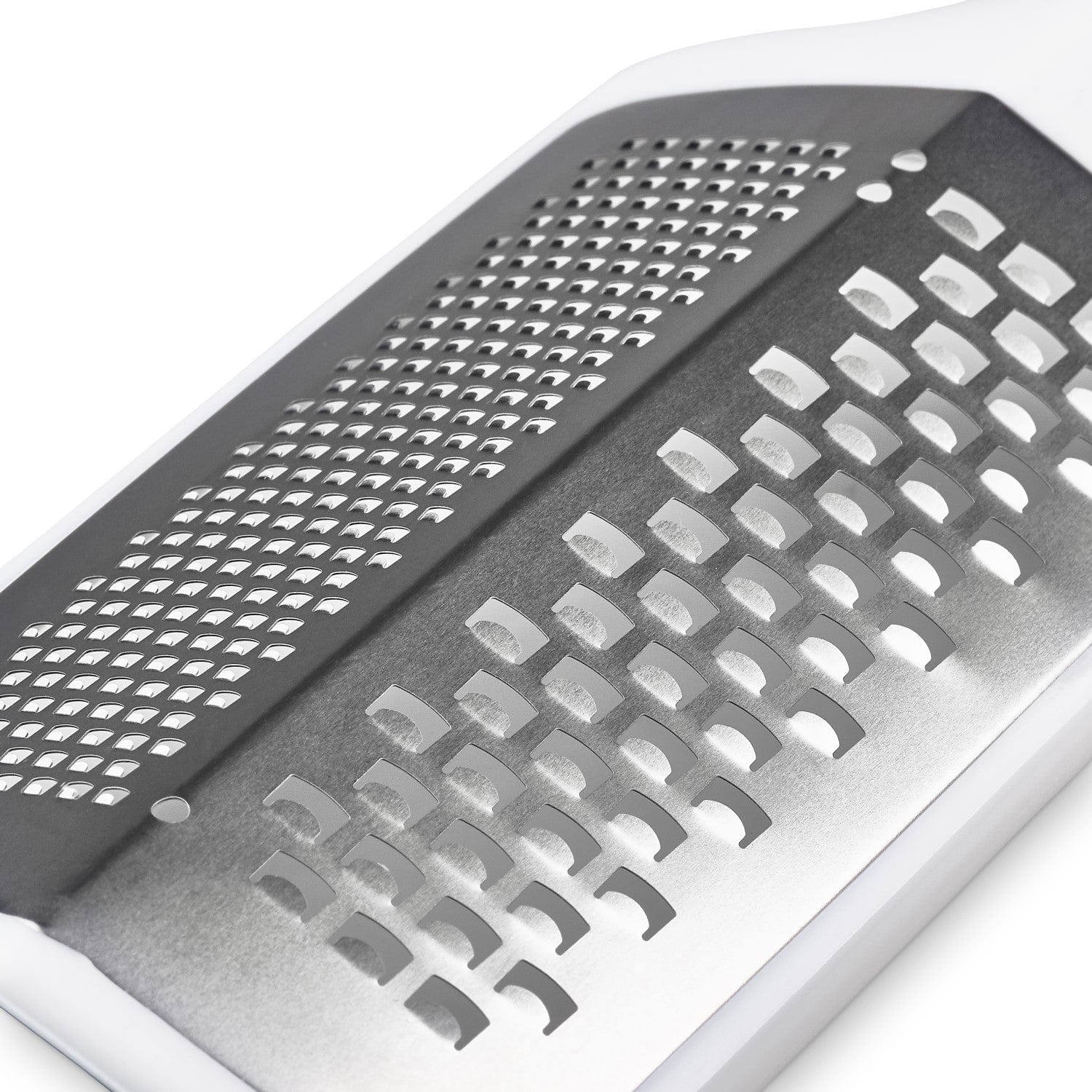 Zyliss Smooth Glide Dual Grater - Stainless Steel Kitchen Grater for Cheese, Vegetables & Fruits - Perfect for Cooking, Baking & Meal Prep