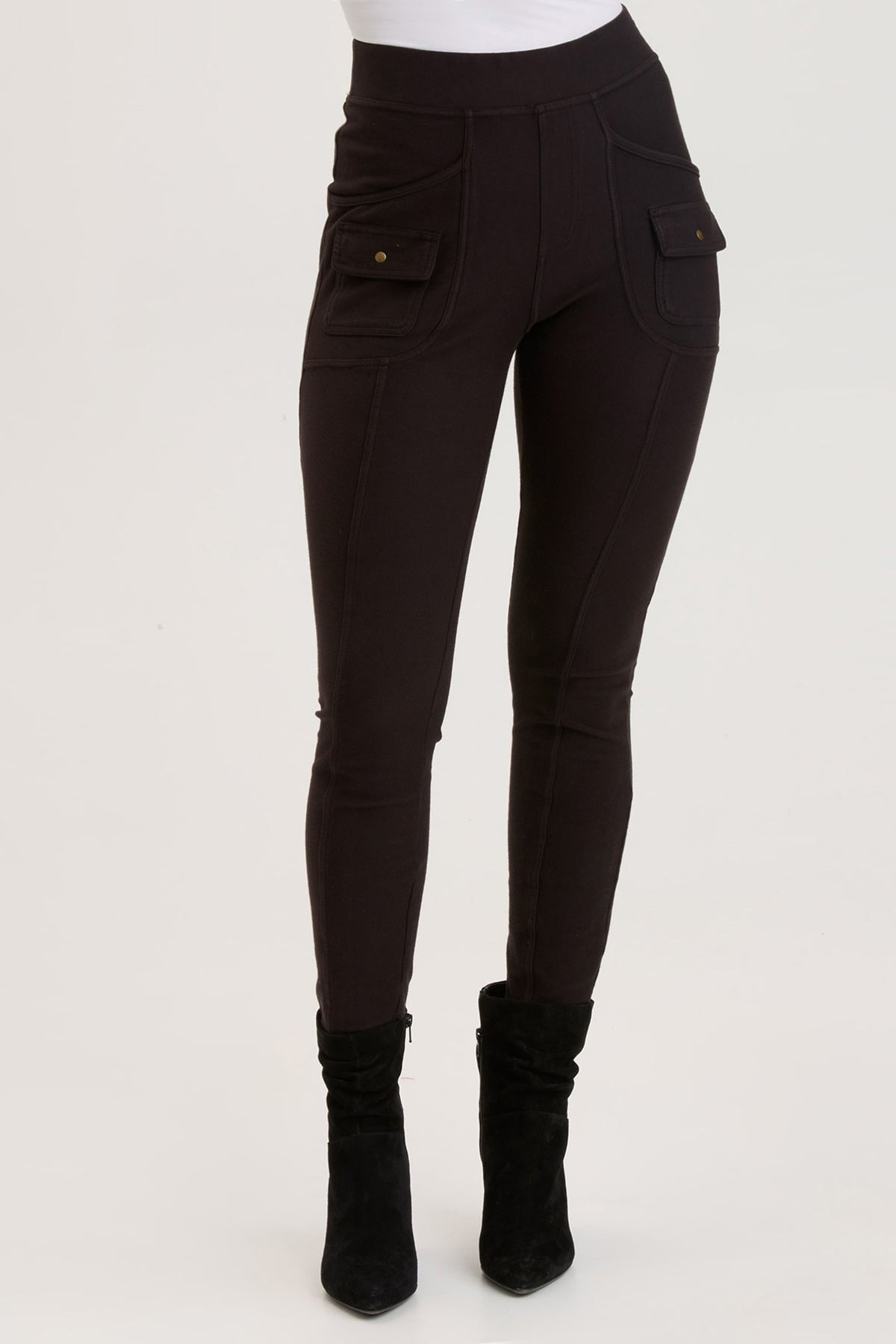 Premium High-Waisted Black Caraf Leggings for Women - Tummy Control, Stretchy & Comfortable - Perfect for Yoga, Workouts & Everyday Wear