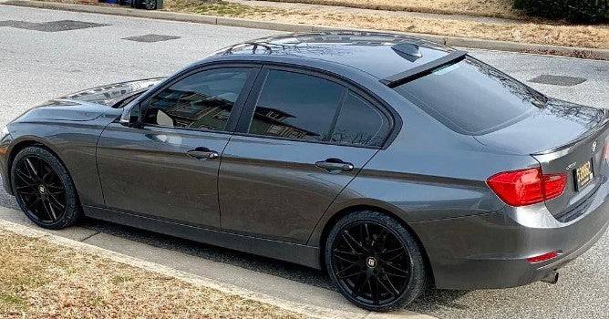 BMW F30 3 Series Roof Spoiler (2012-2018) - AC S Style Unpainted ABS Rear Wing - Perfect for Car Customization & Performance Enhancement