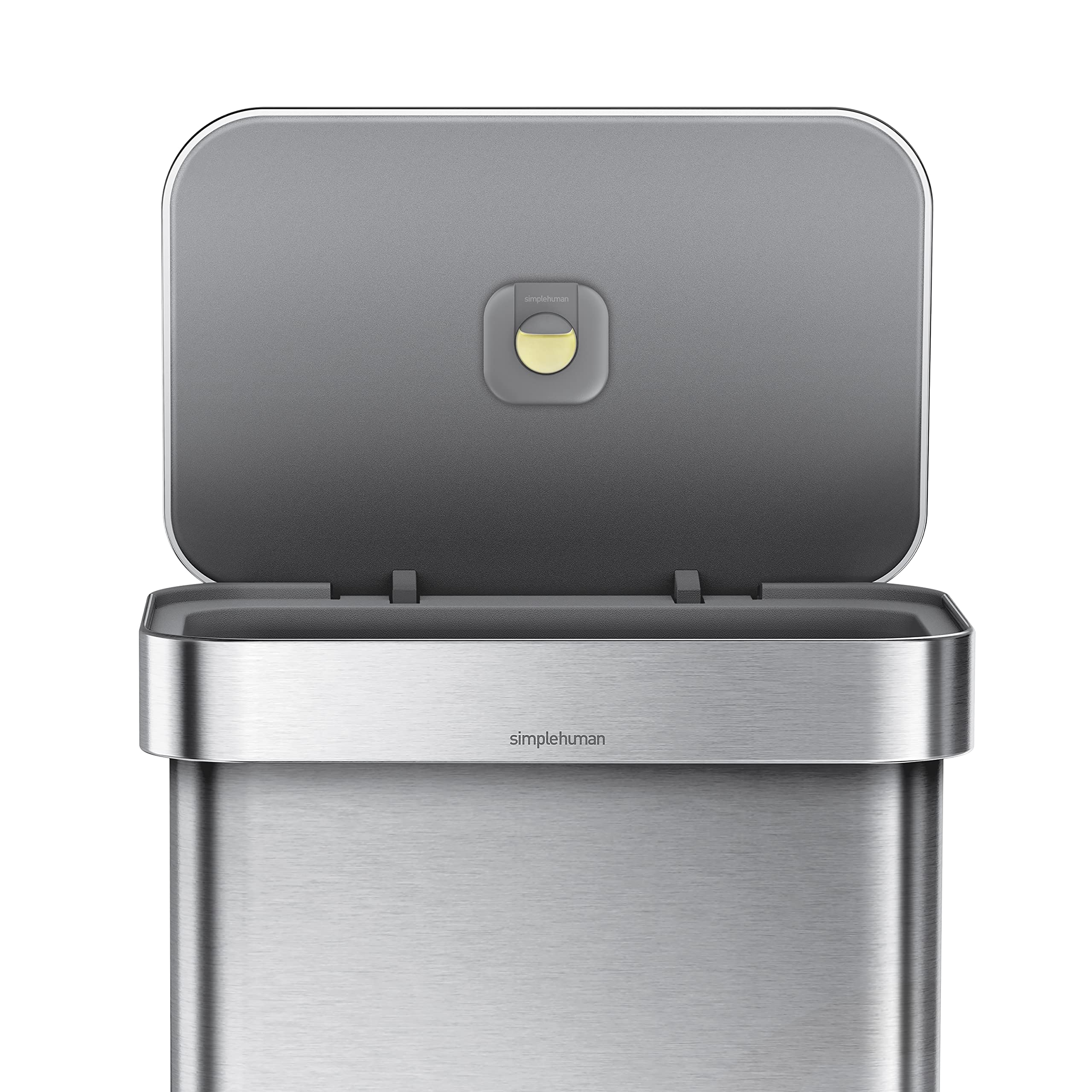 simplehuman Odor-Absorbing System Refill Pods - 4 Pack | Natural Odor Eliminator for Kitchen & Bathroom Trash Cans | Fits Close-Lid Bins | Fresh Scent for Home & Office Use