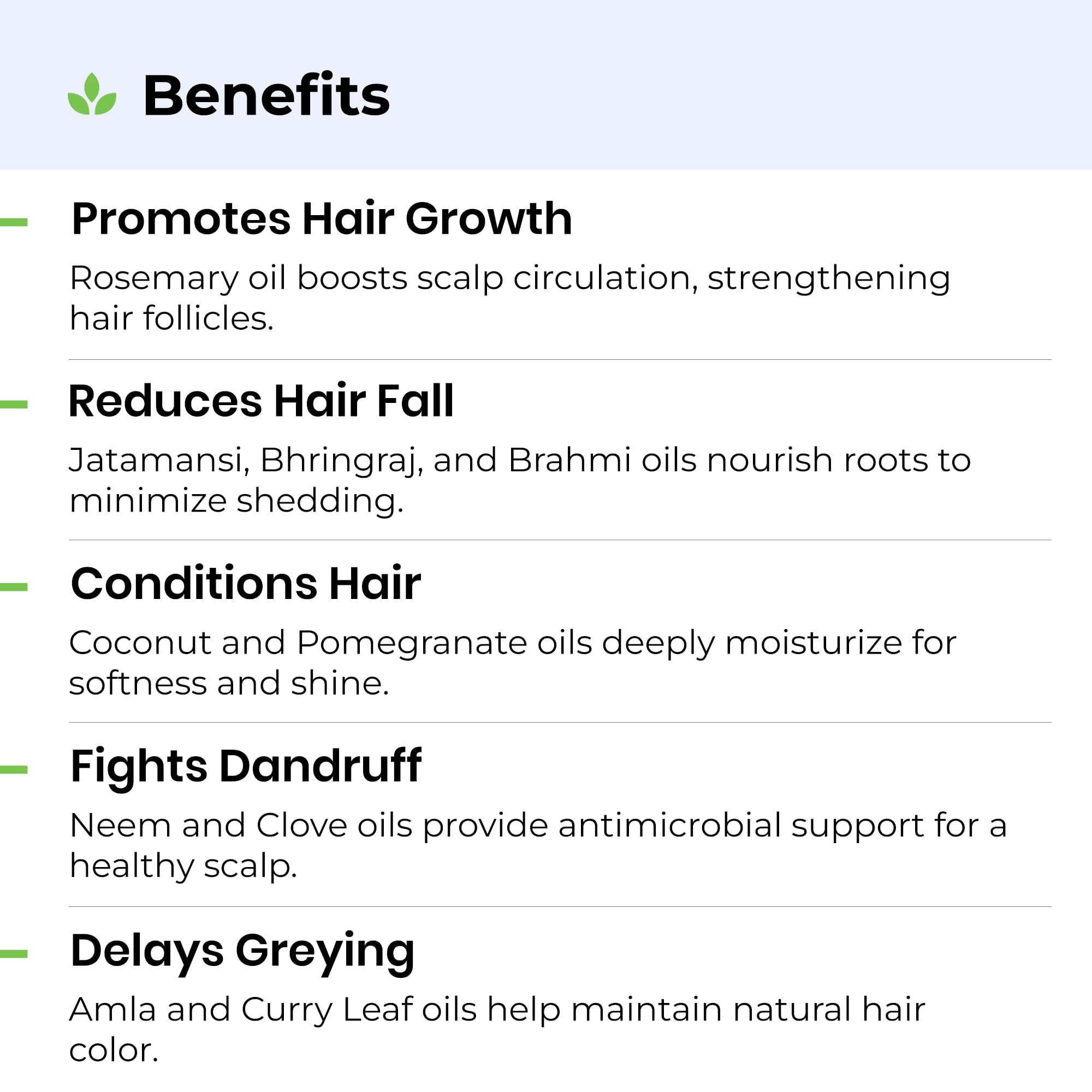 Avimee Herbal Rosemary Hair Oil for Hair Growth & Scalp Care | 100% Pure Natural Treatment for Hair Loss, Dandruff & Thinning Hair | Mineral Oil Free | 100ml | Perfect for Daily Hair Care Routine & Scalp Massage