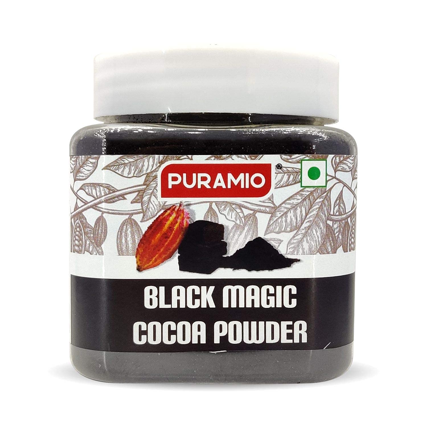 Premium Organic Black Magic Cocoa Powder - 200g | Rich Antioxidant Superfood for Baking, Smoothies & Healthy Hot Chocolate | USDA Certified, Non-GMO, Gluten-Free