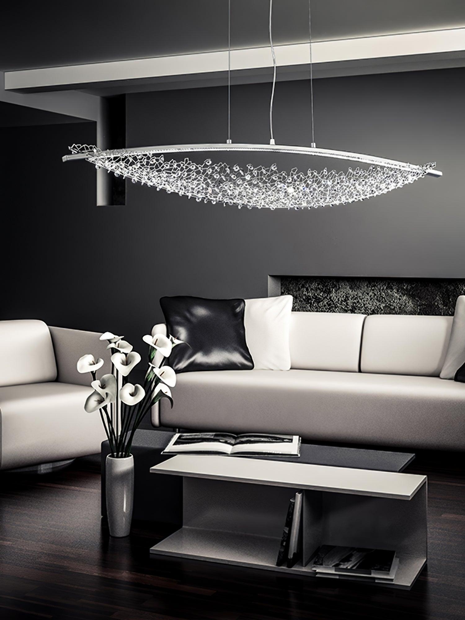 Amaca Modern Pendant Light - Elegant Hanging Ceiling Lamp for Kitchen, Dining Room, Bedroom & Living Room Decor